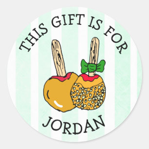 Este presente é para (Adicionar nome) Etiqueta de