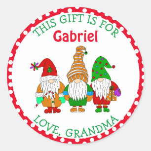 Este presente é para, etiquetas de presentes de Na