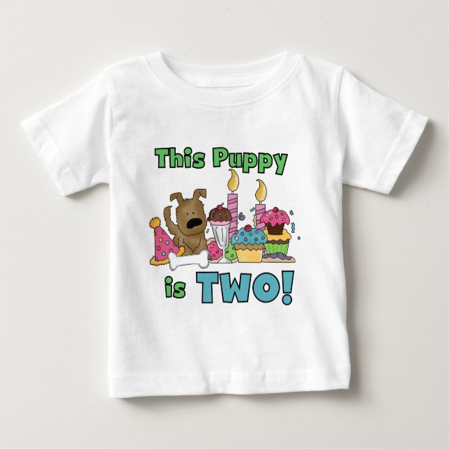 Este Puppy é dois Camisetas e presentes (Frente)