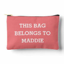 Este Saco Pertence Ao Nome Cosméticos Pouch