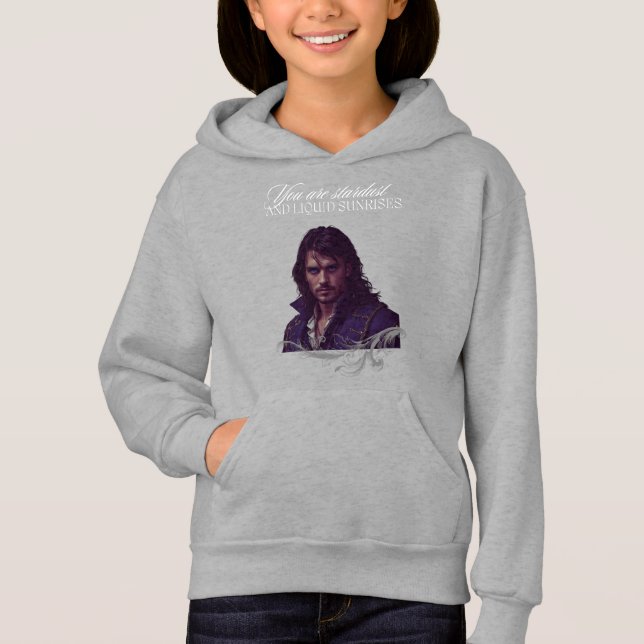 Esteira e Pôrs do sol líquidos Hoodie (Frente)