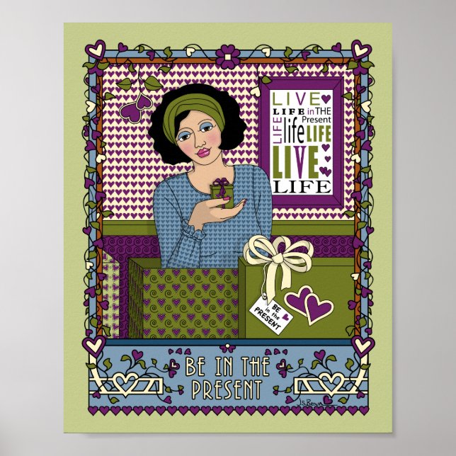 Esteja no Poster Present_A_8x10 (Frente)