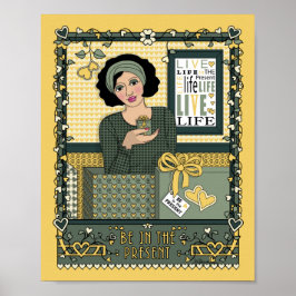 Esteja no Poster Present_C_8x10