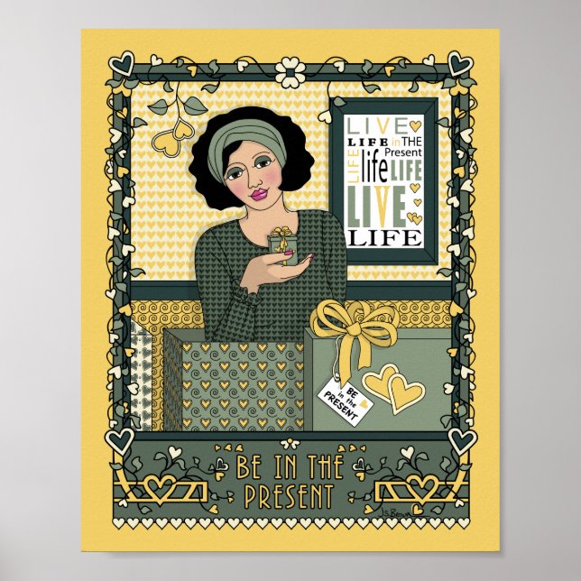 Esteja no Poster Present_C_8x10 (Frente)