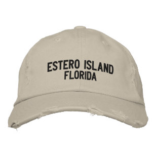 Estero Island, Boné bordado da Flórida
