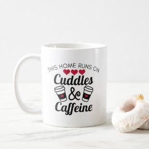 Estes home run em afagos e em caneca de café da