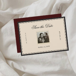 Estética Clássica Vintage Salve a Data