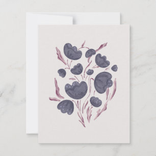 Estética da Flor Roxa Escura