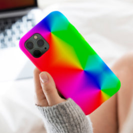 Estética de gradiente espectal colorido na moda