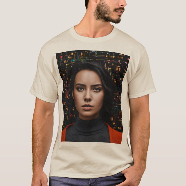Estética de Indecisão - Designs de camisa minimali (Frente)