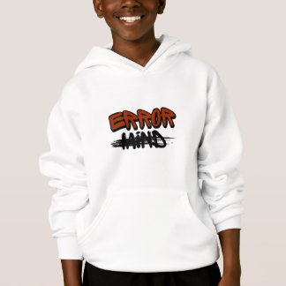 Estética do Sweatshirt de Mente de Erro