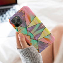 Estética moderna, azul púrpura, rosa-mármico Color