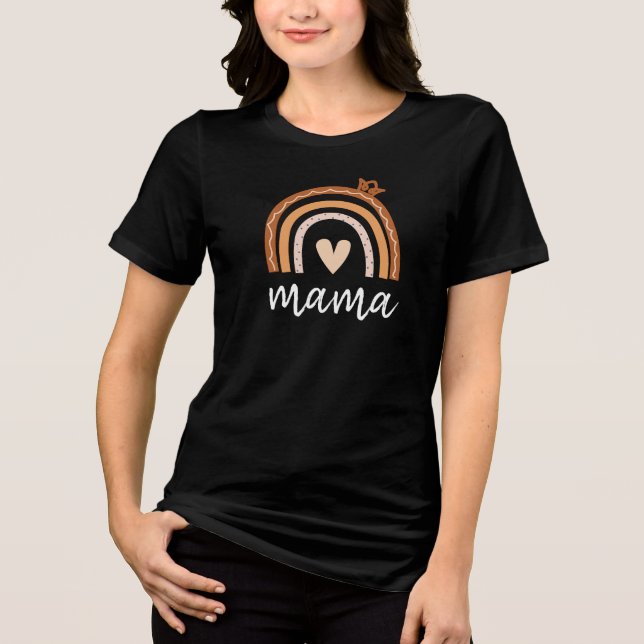 Estético orgânico Arco-íris / mamãe (Frente)