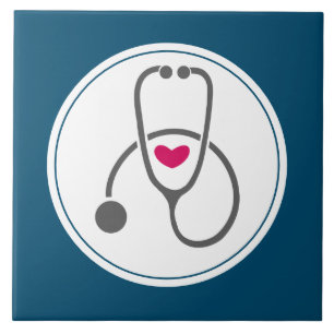 Estetoscópio de Enfermagem de Cinzas Simples com C