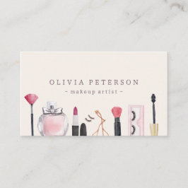 Estilista de maquilhagem, Cartão de visita de aqua