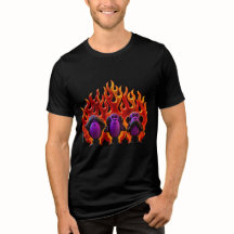 Estilo '3 Macacos Sábios' Flamejante 01