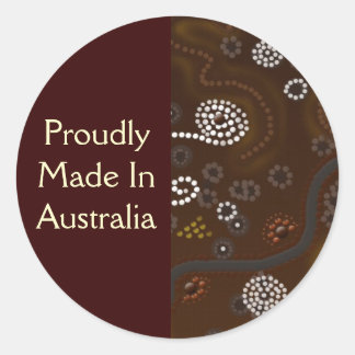 Estilo aborígines australiano - Adesivos de arte d