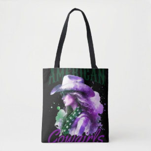 Estilo All-Over-Impressão Tote Bag Médio O clássic