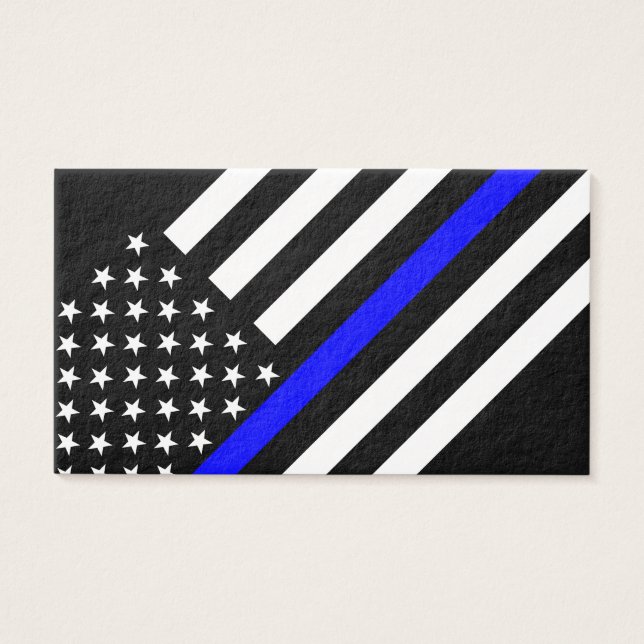 Estilo Americano Thin Blue Line (Frente)