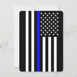 Estilo Americano Thin Blue Line