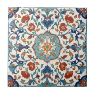 Estilo Antiquado da Imagem Floral Turca Iznik