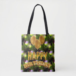 Estilo: Bandeja Tote All-Over-Impressão, Média O C