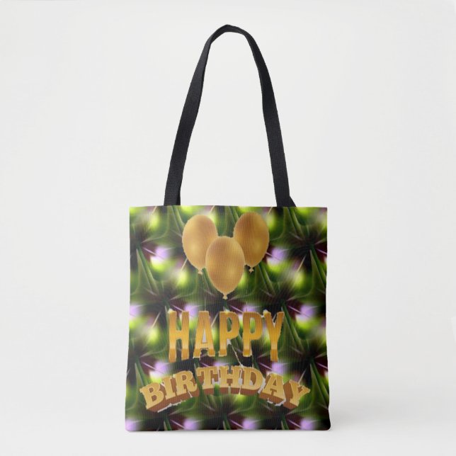 Estilo: Bandeja Tote All-Over-Impressão, Média O C (Frente)