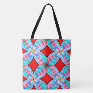 Estilo: Bolsa Tote com Impressão Total, Grande A c