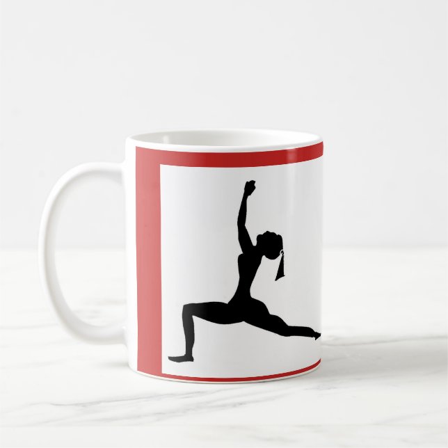 Estilo Branco / Vermelho: Caneca Clássica / Xícara (Esquerda)