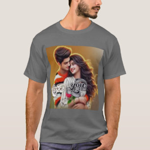 Estilo: Camisa T Escura Básica Confortável