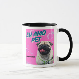 Estilo: Caneca Combo Via Pantanal pet rosa