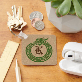 Estilo Celular Monograma Personalizado Chaveiro Ou