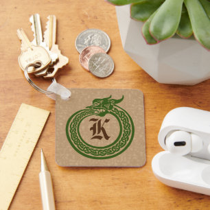 Estilo Celular Monograma Personalizado Chaveiro Ou