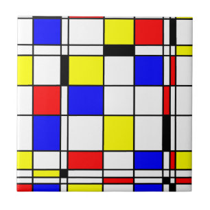 Estilo da arte de Mondrian