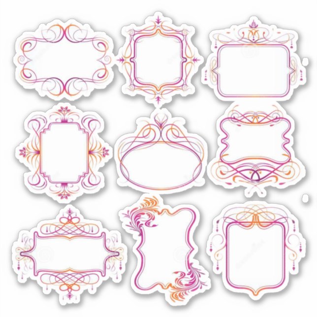 Estilo da etiqueta (Frente)