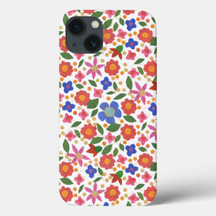 Estilo de Arte do Chic Folk Floral no Caso do iPad