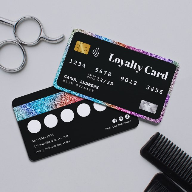 Estilo de Cabelo do Estilo do Cartão de Crédito co (Criador carregado)