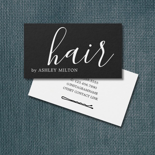 Estilo de Cabelo Escuro Simples de Cinzas Escuras (Criador carregado)