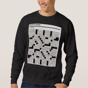Estilo de Camisa Pista de Palavra Cruzada 2022 Vár