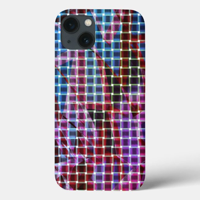 Estilo de cesta em tons de rosa escuro, lilás, rox (Verso)