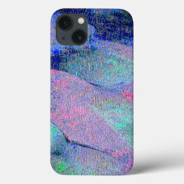 Estilo de couro rugoso com tinta vestida, azulado