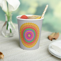 Estilo de crochê amarelo de Mandala -