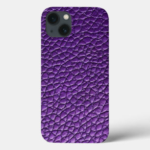 Estilo de Design Chic Couro Roxo Estético