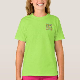 ESTILO DE DESIGN DA GAROTA DE CAMISA