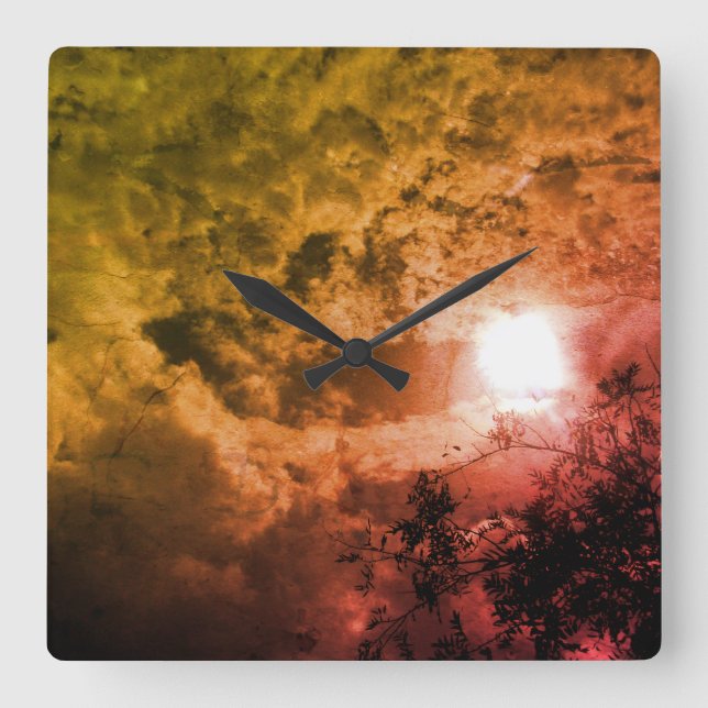 ESTILO DE DESIGN E ART DO Relógio DE Parede (Frente)