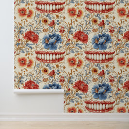 Estilo de fazenda Dente Flor Sorri Dentário Clínic