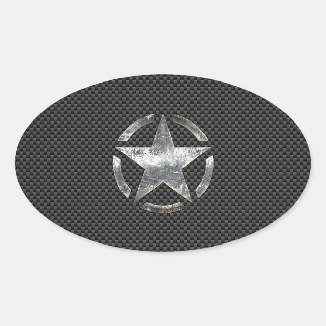 Estilo de Fibra de Carbono com Etiqueta de Estênci (Frente)