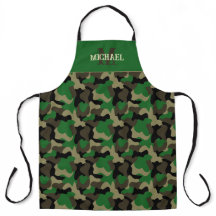 Estilo de Grelha Camuflado Verde Monograma