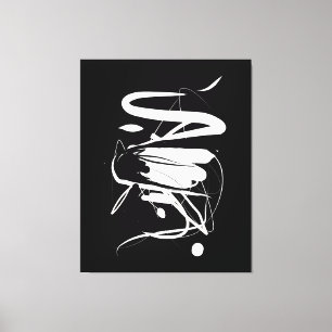 Estilo de impressão chinês Canvas estendida