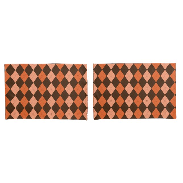 Estilo de Outono Laranja e Castanho (Frente - conjunto)